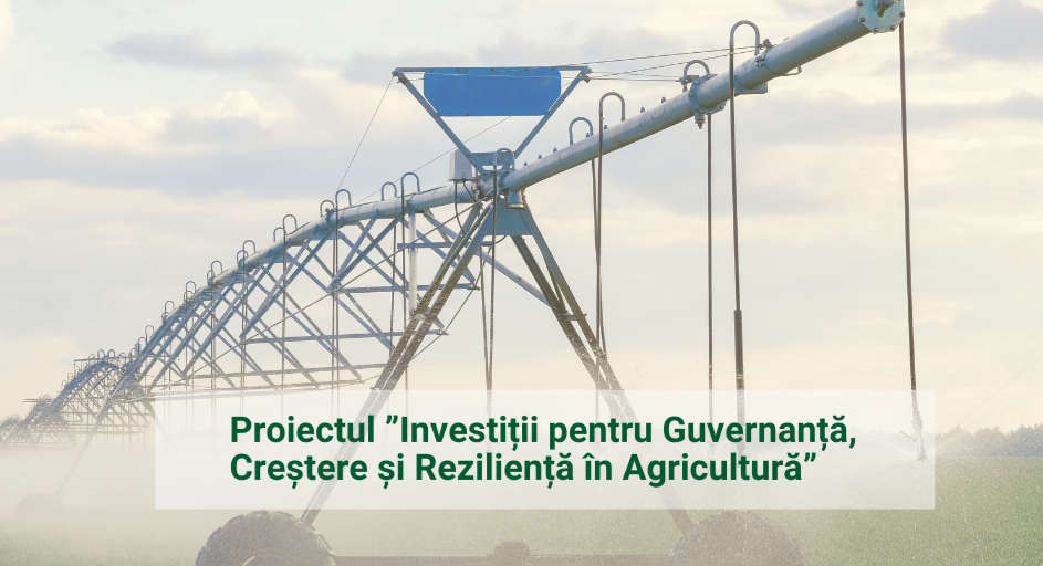 Investiții pentru Guvernanță, Creștere și Reziliență în Agricultură (AGGRI)