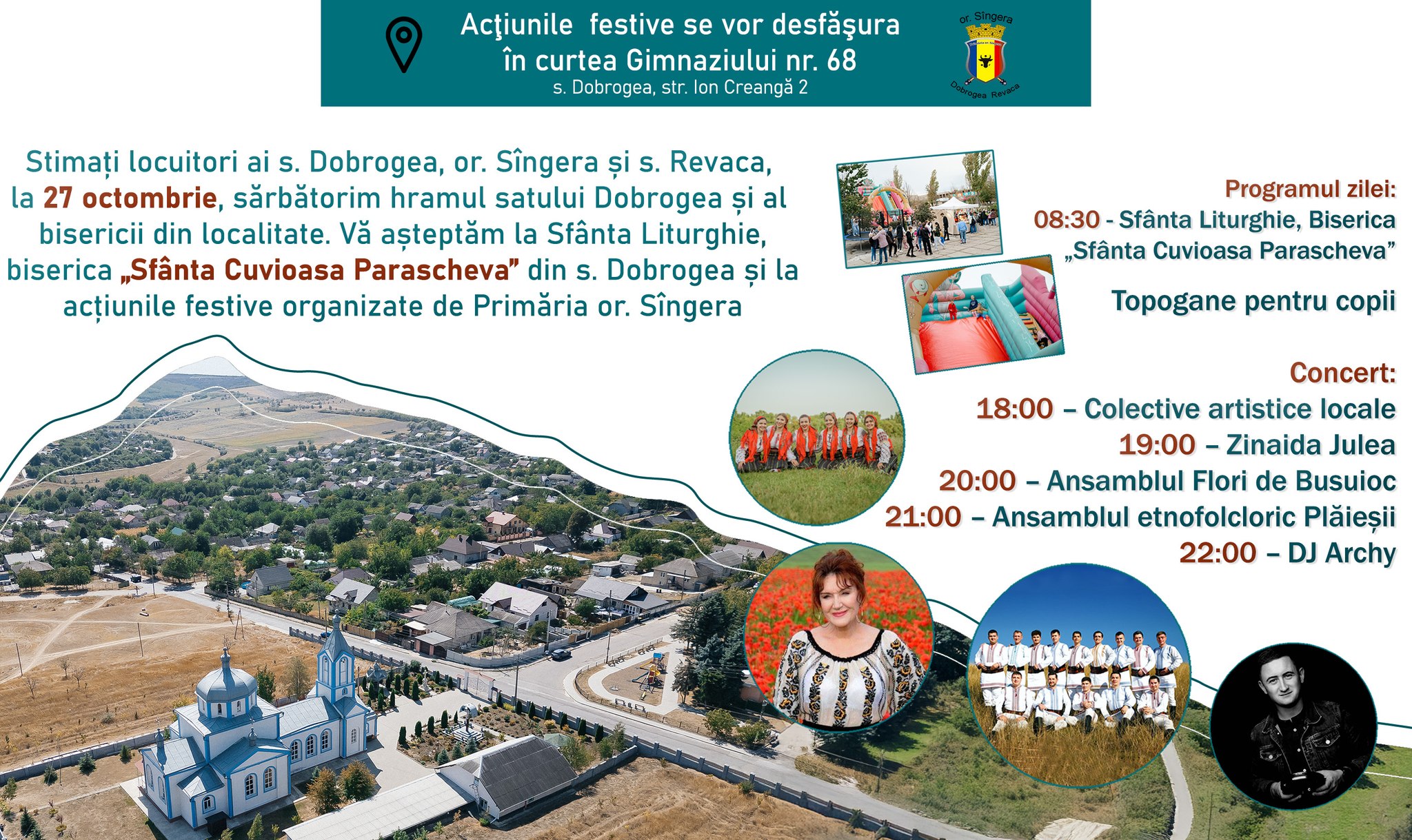Hramul s. Dobrogea 2025 (Program)
