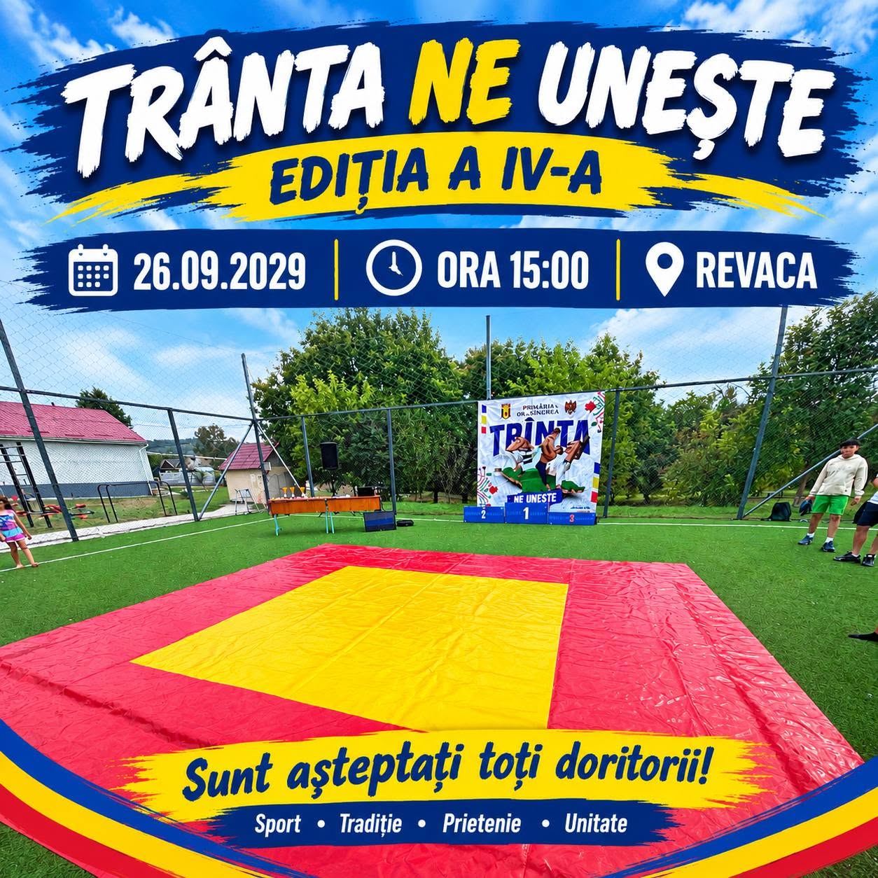 Turneul tradițional „Trânta ne unește” 26.09.2026